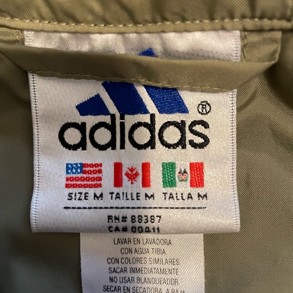 Vintage Adidas three quarter zip wind breaker - Picture 6 of 6